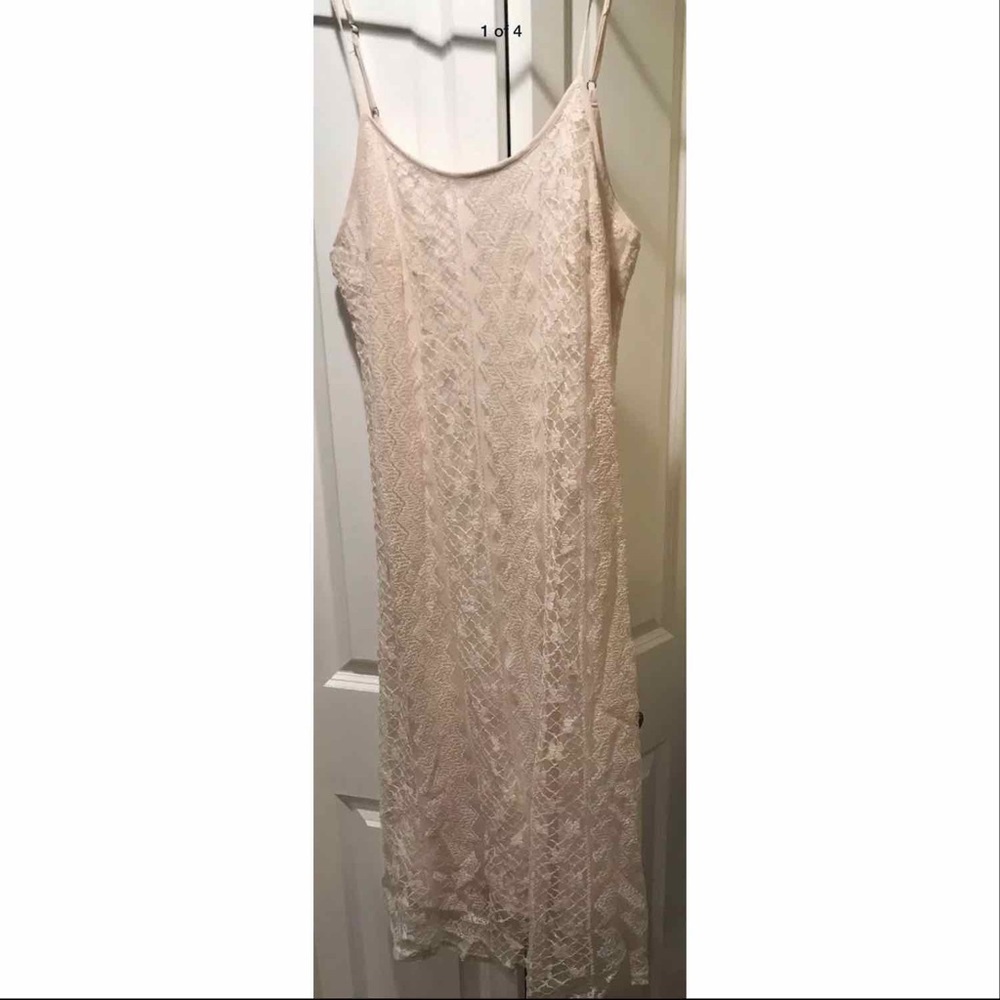 Women’s long lace dress size large Forever 21